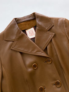 Loewe short leather jacket